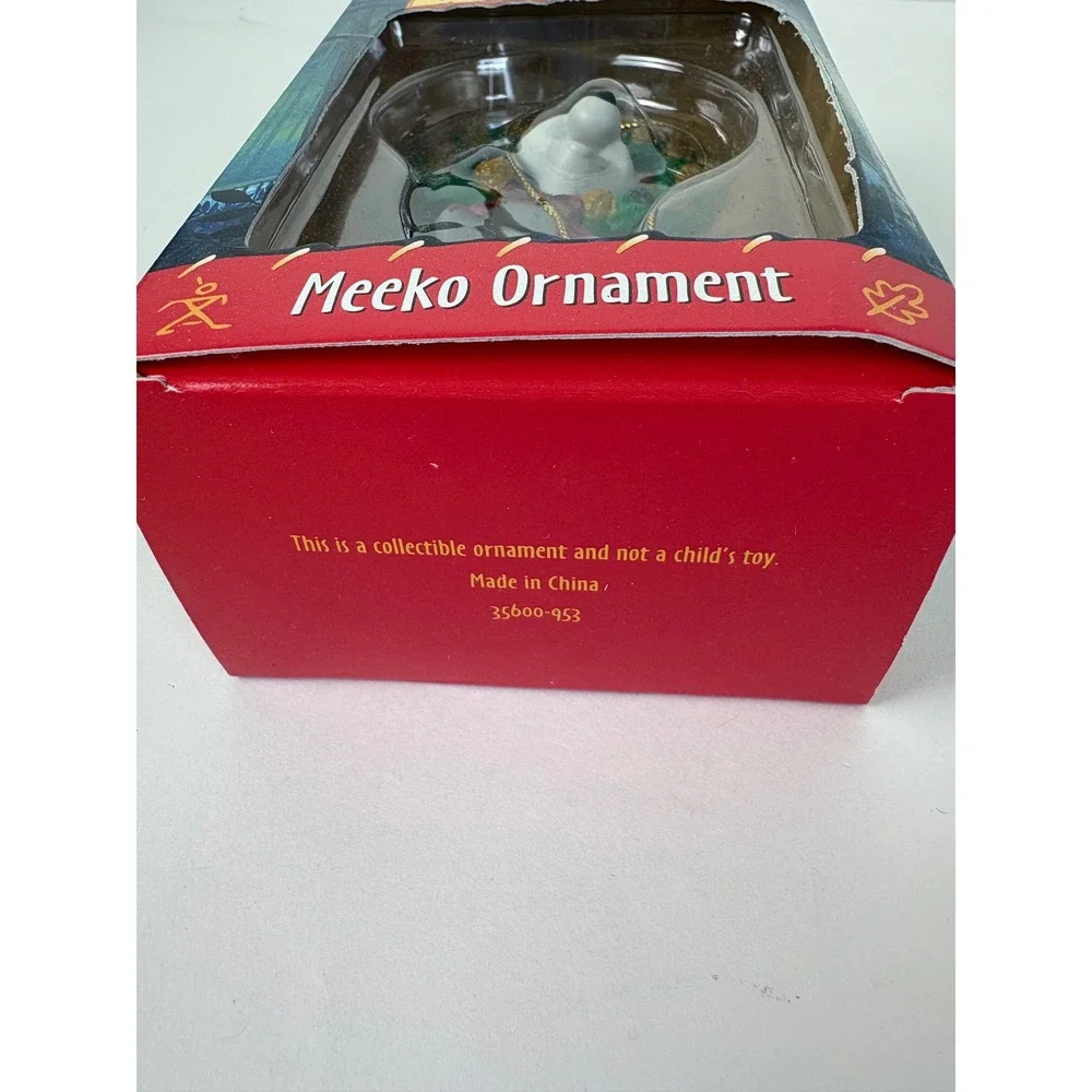 Disney Pocahontas Meeko Raccoon Wreath‎ Ornament Grolier First Issue 1995 Boxed